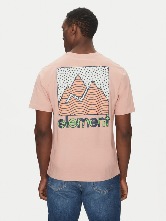 Element Element Majica ELYZT00496 Roza Regular Fit