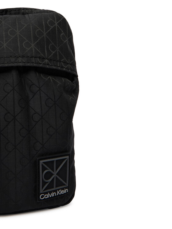 Calvin Klein Calvin Klein Τσαντάκι Utility Emblem Phone Crossbody LV04D1192G Μαύρο
