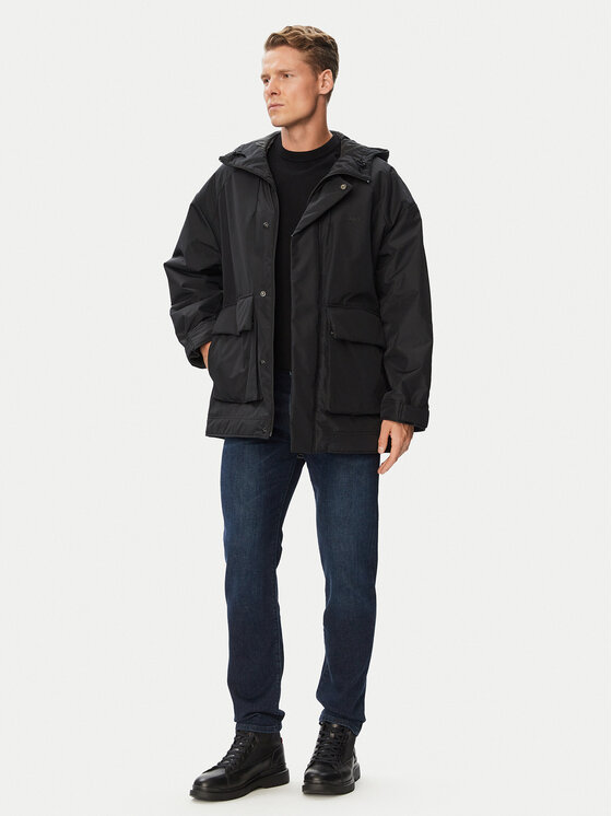 BOSS BOSS Демісезонна куртка Bezo2641 50567272 Чорний Regular Fit