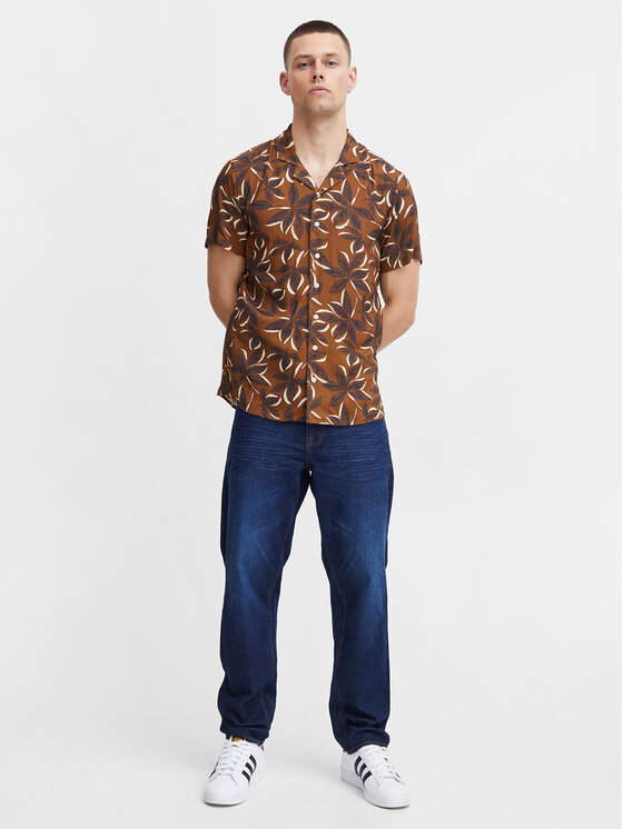 Blend Blend Риза 20716382 Кафяв Regular Fit