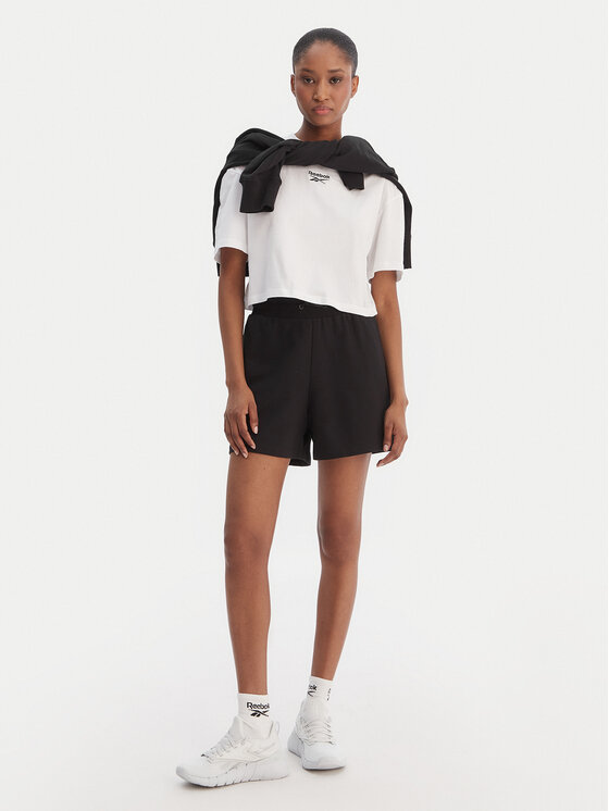 Reebok Reebok T-Shirt Klara RK25503CCW Biały Relaxed Fit