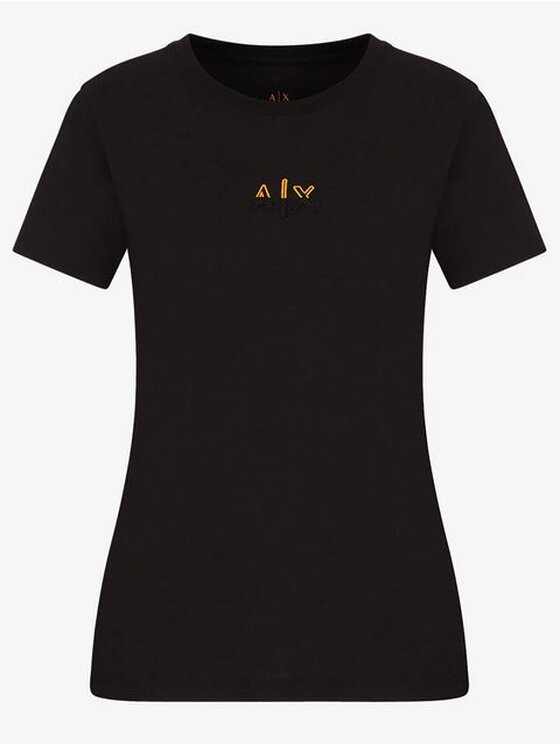 Armani Exchange Armani Exchange T-Shirt 3LYTAD Černá Regular Fit