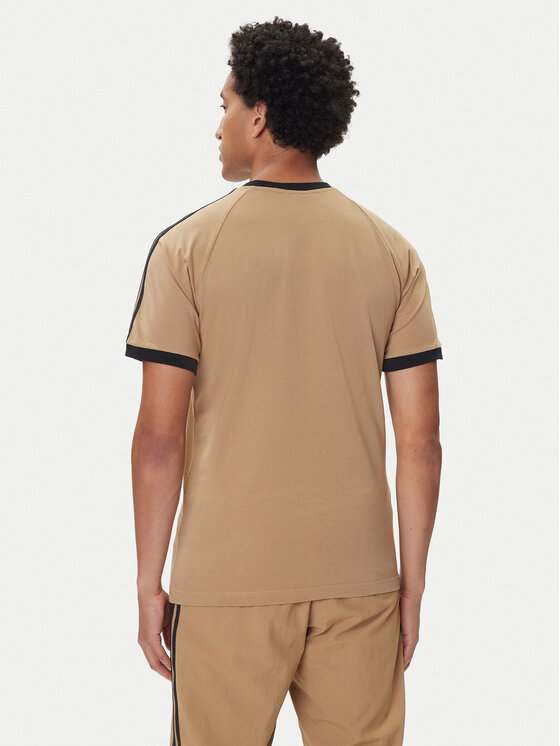 adidas adidas T-shirt adicolor Classics 3-Stripes JY1370 Bež Slim Fit