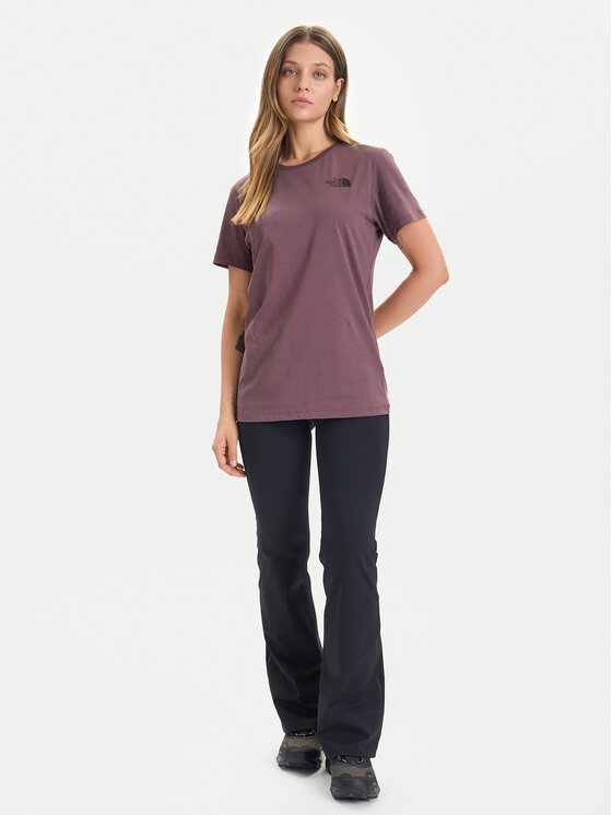 The North Face The North Face Marškinėliai Box Nse Edge Of Light NF0A8E3J Ruda Relaxed Fit