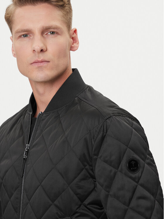 JOOP! JOOP! Μπόμπερ μπουφάν 17 JO-330Adams 30047548 Μαύρο Regular Fit