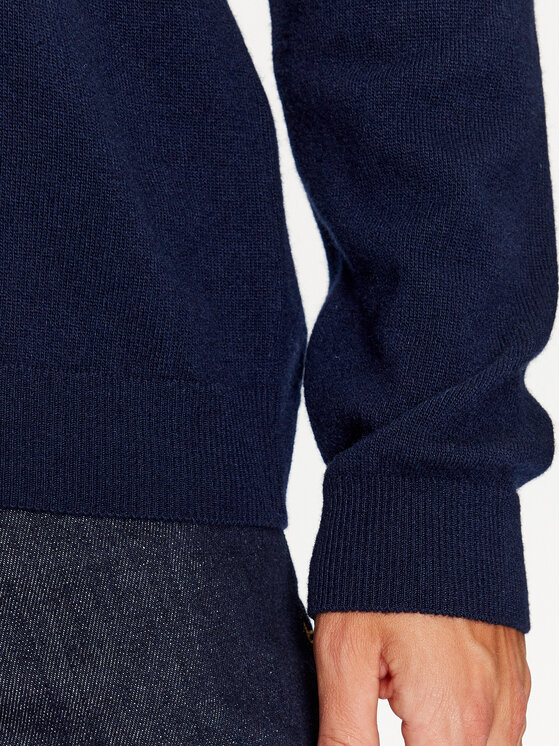 United Colors Of Benetton United Colors Of Benetton Sweter 1002U4407 Granatowy Regular Fit
