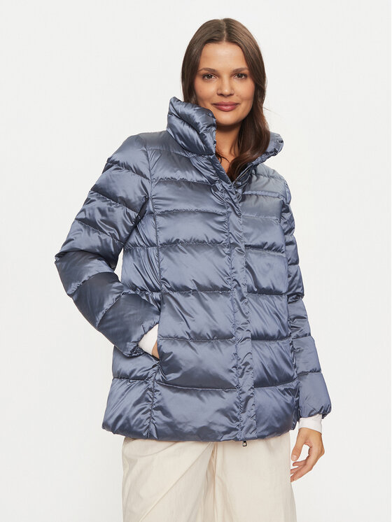 Geox Geox Giubbotto piumino Anylla W4626A T3154 F4624 Blu Regular Fit