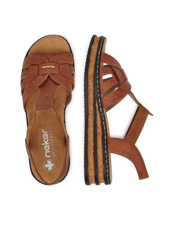 Rieker Rieker Sandalen CEO-62918-22 Braun