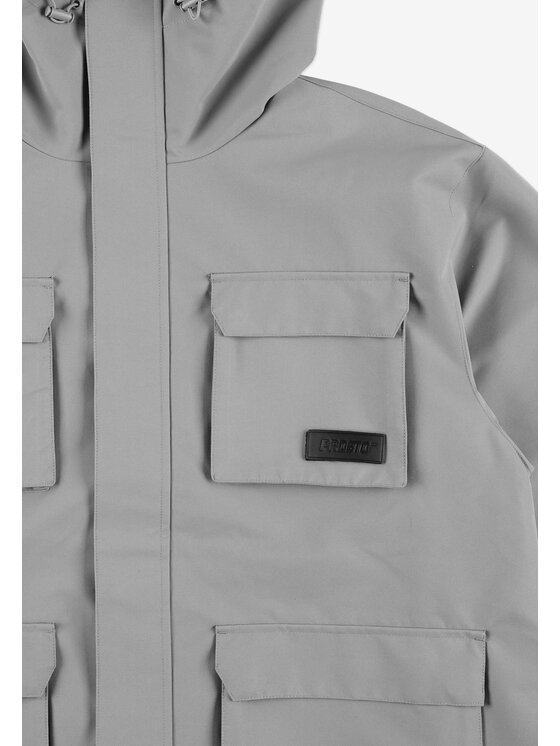 PROSTO. PROSTO. Kurtka zimowa Cargo Szary Regular Fit