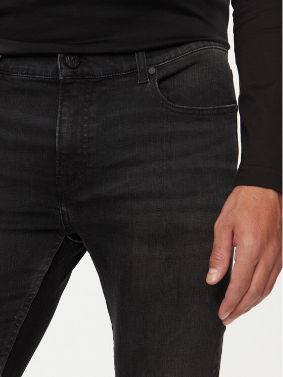 KARL LAGERFELD KARL LAGERFELD Jeans hlače 265801 544835 Črna Slim Fit