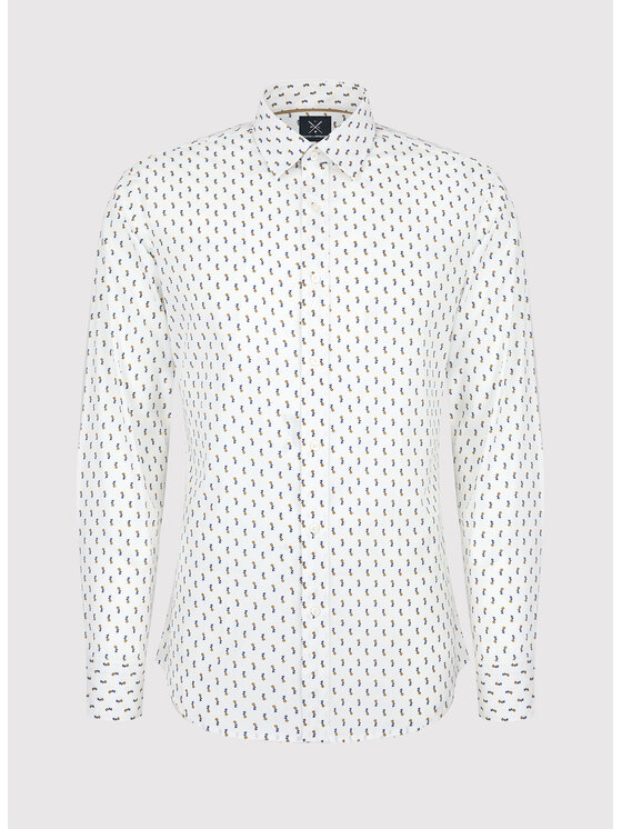 Pako Lorente Pako Lorente Koszula P22WF-1X-048 Biały Slim Fit
