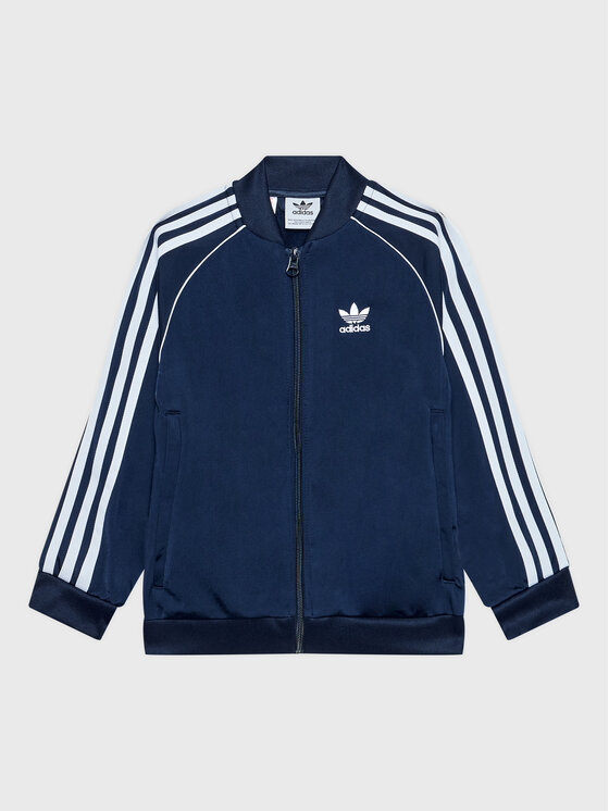 adidas adidas Trenerka adicolor HK2964 Tamnoplava Regular Fit