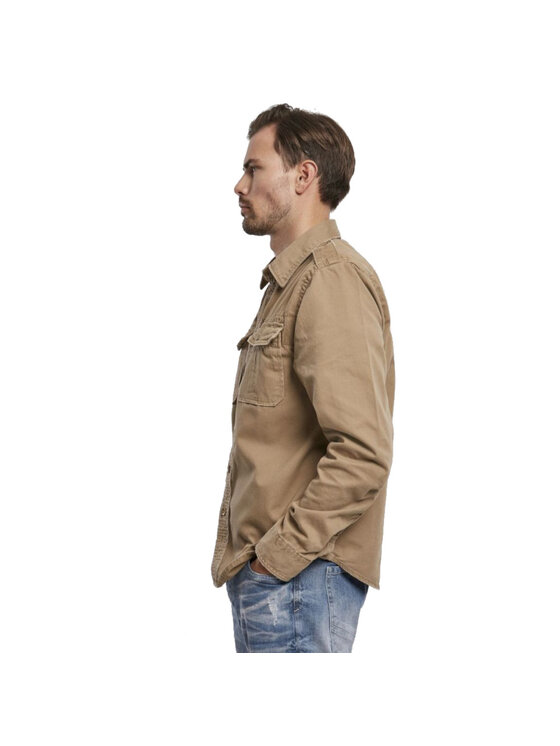 Brandit Brandit Koszula 9373.70.3XL Brązowy Vintage Fit