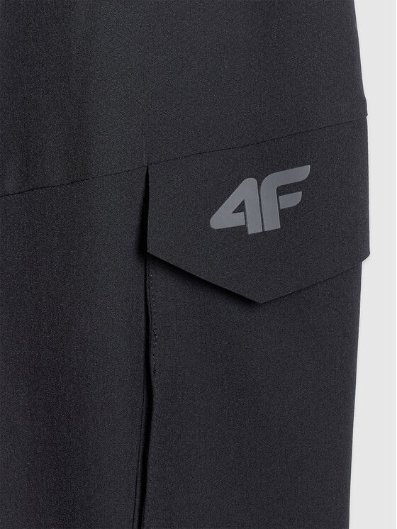 4F 4F Spodnie dresowe 4FWAW25TFTRM0887-20S Czarny Regular Fit