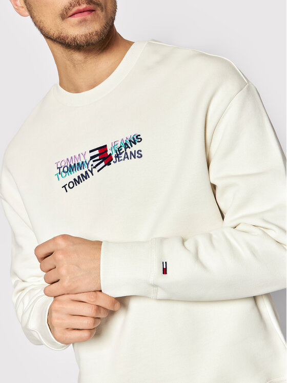 Tommy Jeans Tommy Jeans Jopa Seasonal Logo DM0DM12380 Bež Straight Fit