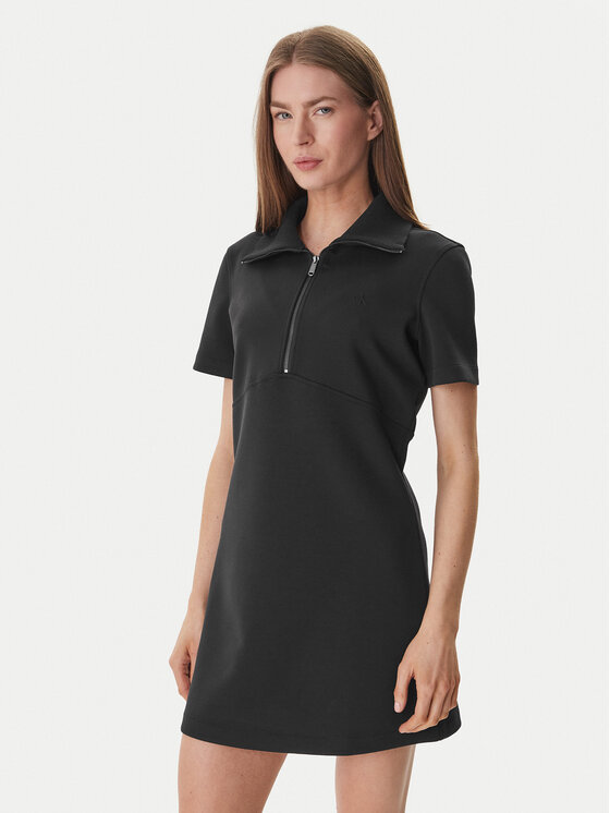 Calvin Klein Calvin Klein Každodenní šaty LV044F207G Černá Regular Fit