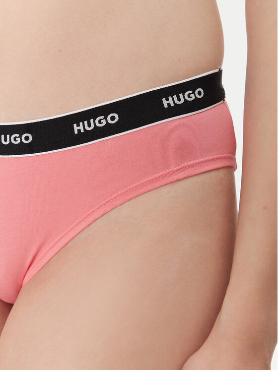 HUGO HUGO Набір з 3 пар класичних трусів Triplet Pack Briefs 50545694 Кольоровий