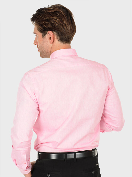Evenemen Evenemen Koszula James Pink Różowy Slim Fit