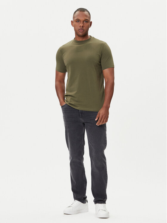 KARL LAGERFELD KARL LAGERFELD Marškinėliai 755051 554235 Žalia Regular Fit
