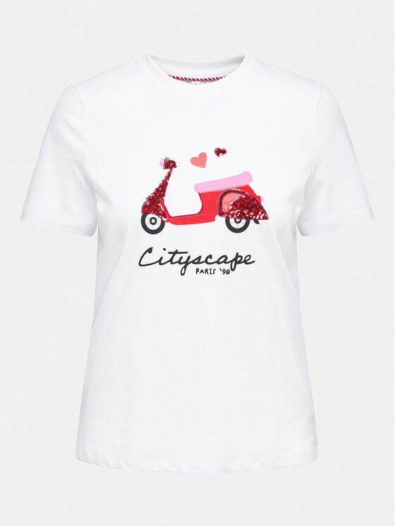 ONLY ONLY T-shirt Kita 15316574 Bijela Regular Fit