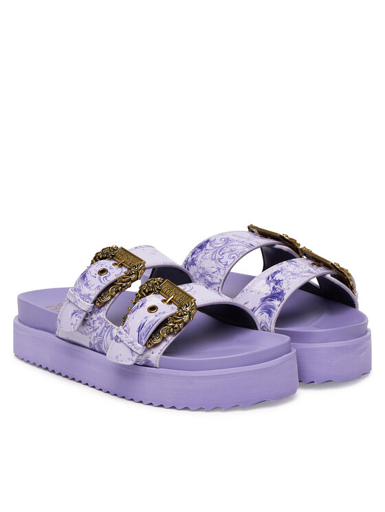 Versace Jeans Couture Versace Jeans Couture Шльопанці 80VA3SM1 ZS366 338 Фіолетовий