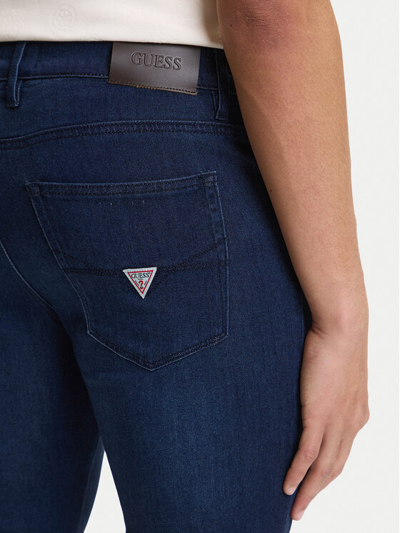 Guess Guess Traperice M6GAS2 D1086 Tamnoplava Slim Tapered Fit