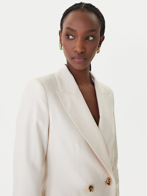 Marella Marella Suknjič Tropico 2613041121 Bela Regular Fit