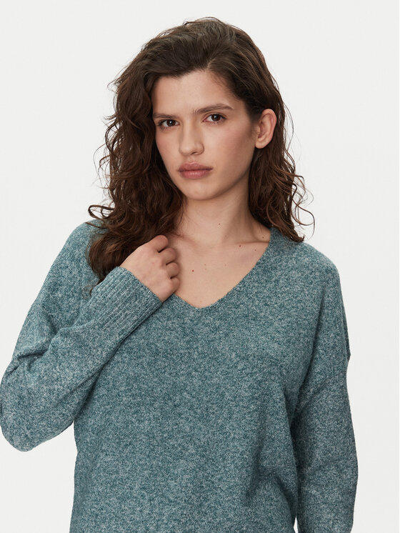 ONLY ONLY Maglione Rica 15224360 Verde Regular Fit