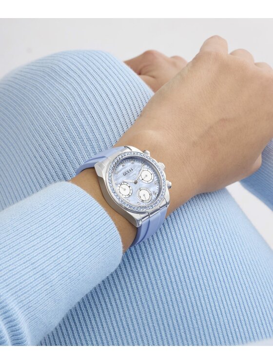 Guess Guess Zegarek GW1038L1 Niebieski