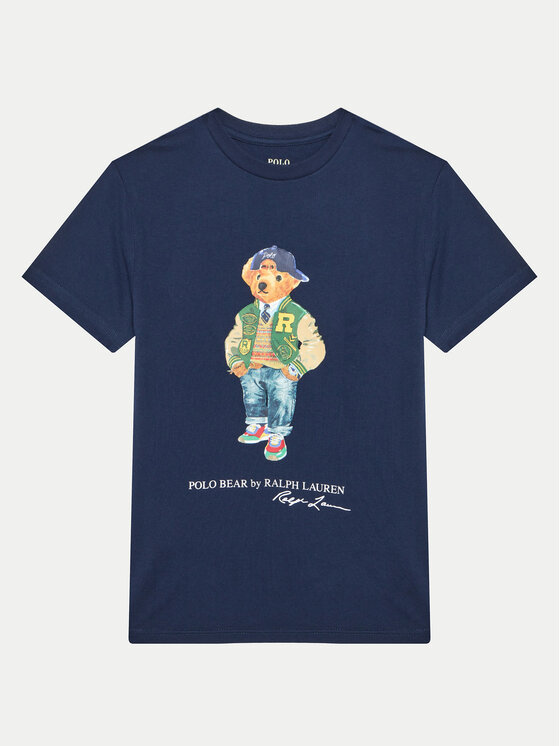 Polo Ralph Lauren T-krekls 323853828039 Tumši zils Regular Fit