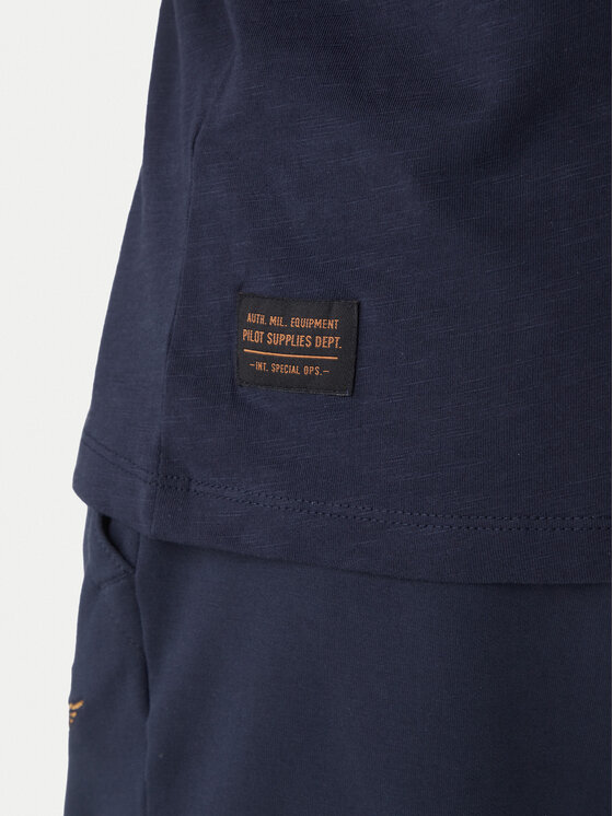 Aeronautica Militare Aeronautica Militare T-krekls 261TS2543UJ00686 Tumši zils Regular Fit