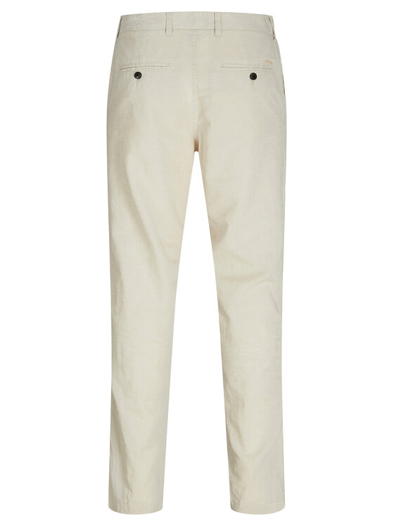 Jack & Jones Jack & Jones Chinosy Stace 12248604 Écru Tapered Fit