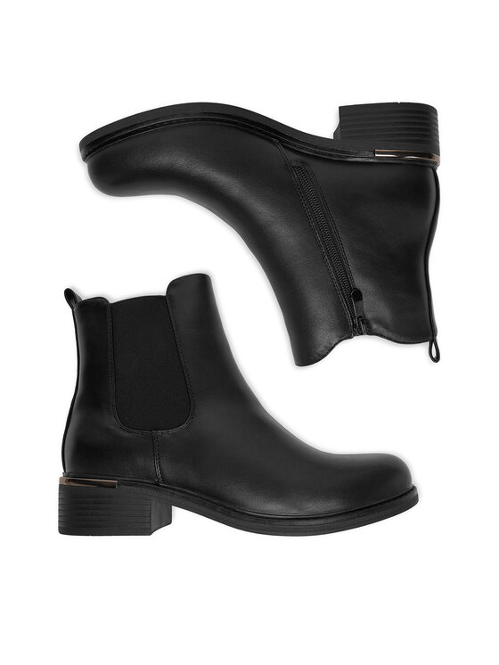DeeZee DeeZee Čizme HX21055-1A Crna