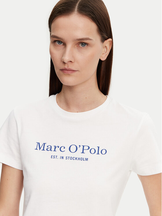 Marc O'Polo Marc O'Polo T-shirt 502 2293 51055 Bijela Regular Fit