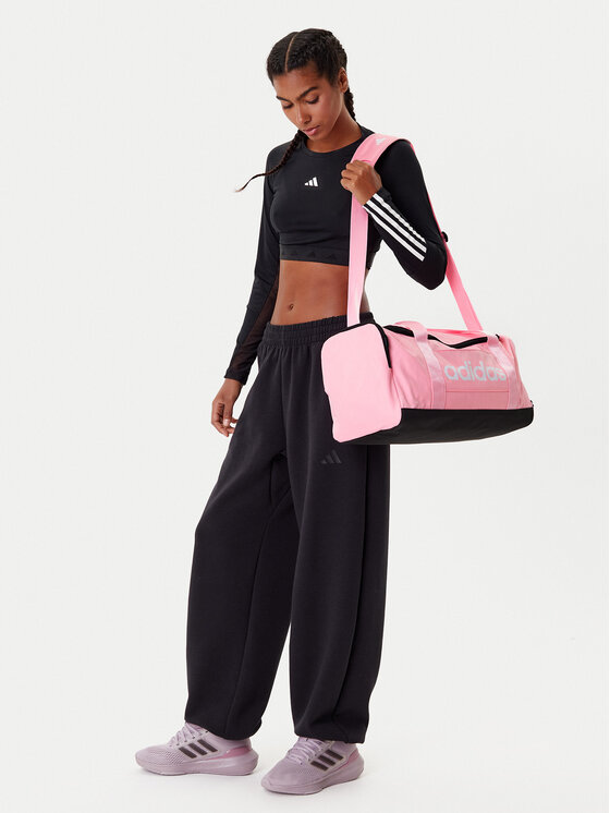 adidas Geantă Linear Duffel Small JX9041 Roz | Modivo.ro