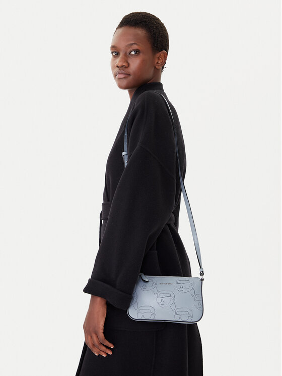 KARL LAGERFELD KARL LAGERFELD Ročna torba A2W32017 Svetlo modra