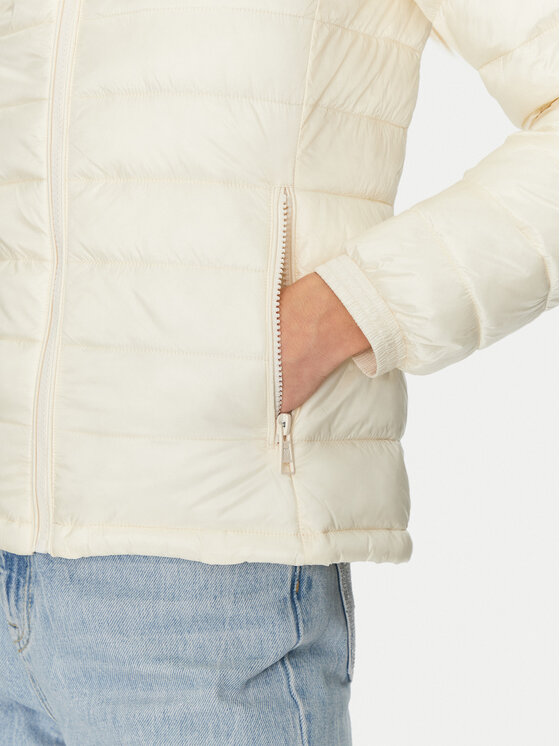 Guess Jeans Guess Jeans Daunenjacke W5RL99 WHAB2 Écru Regular Fit