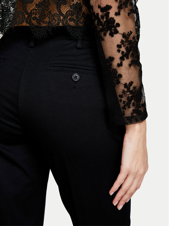 Sisley Sisley Чіноси 4BYW55AH6 Чорний Regular Fit