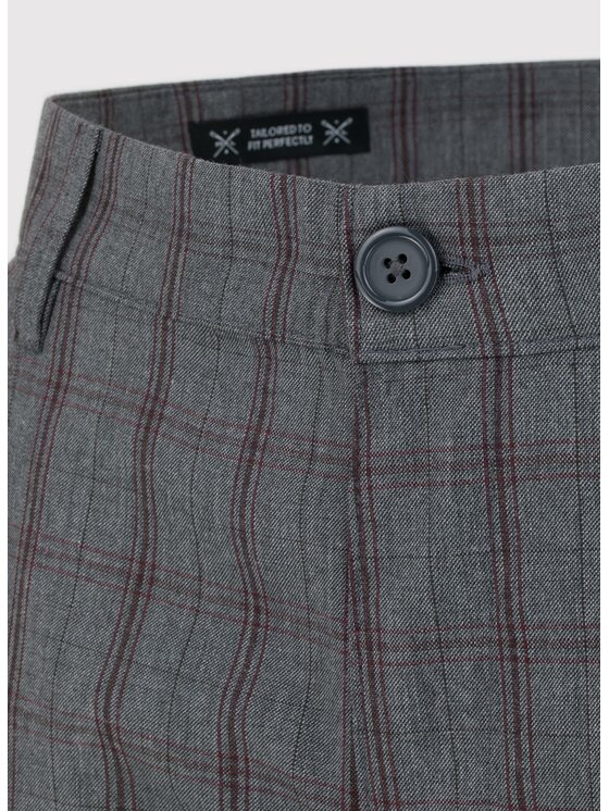 Pako Lorente Pako Lorente Spodnie materiałowe P23WF-WX-002 Szary Slim Fit