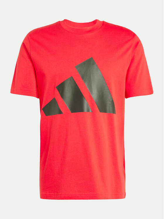 adidas adidas T-shirt Essentials Big Logo JE8934 Crvena Regular Fit