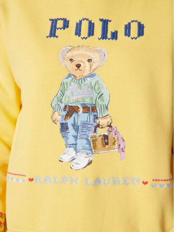 Polo Ralph Lauren Polo Ralph Lauren Світшот 211872981 Жовтий Relaxed Fit