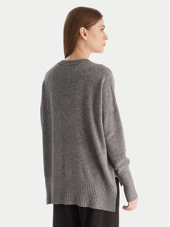 Kontatto Kontatto Pullover 3M0842C Grau Relaxed Fit