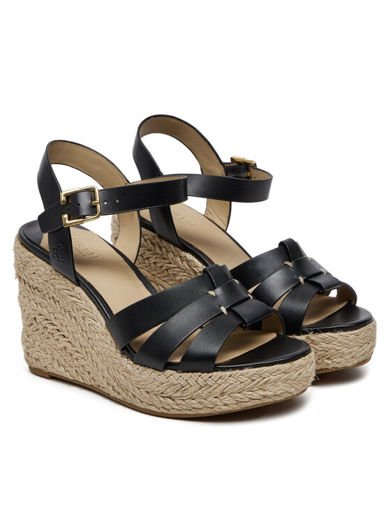 LAUREN RALPH LAUREN LAUREN RALPH LAUREN Espadrile Soffia 802953961002 Črna