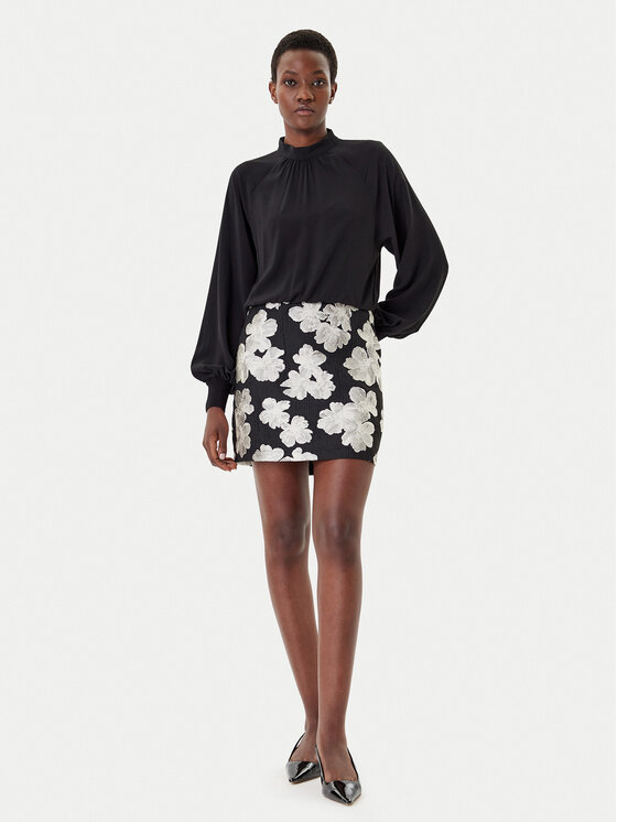 French Connection French Connection Särkpluus 78LZH Must Regular Fit