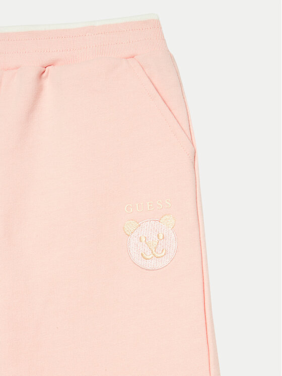 Guess Guess Trenerka K4YG03 KA6R4 Ružičasta Regular Fit