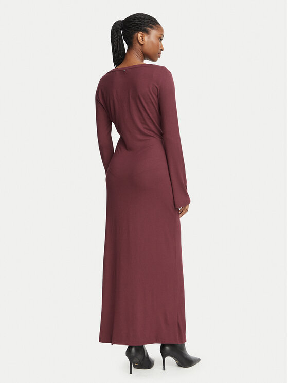 BOSS BOSS Sukienka codzienna 50568970 Bordowy Regular Fit