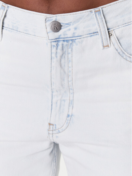 Calvin Klein Jeans Calvin Klein Jeans Jeansy J20J220859 Biały Mom Fit