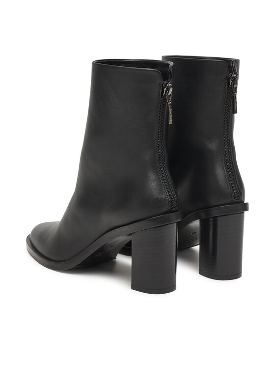 Max Mara Max Mara Botine Midiboot80 25247960726 Negru