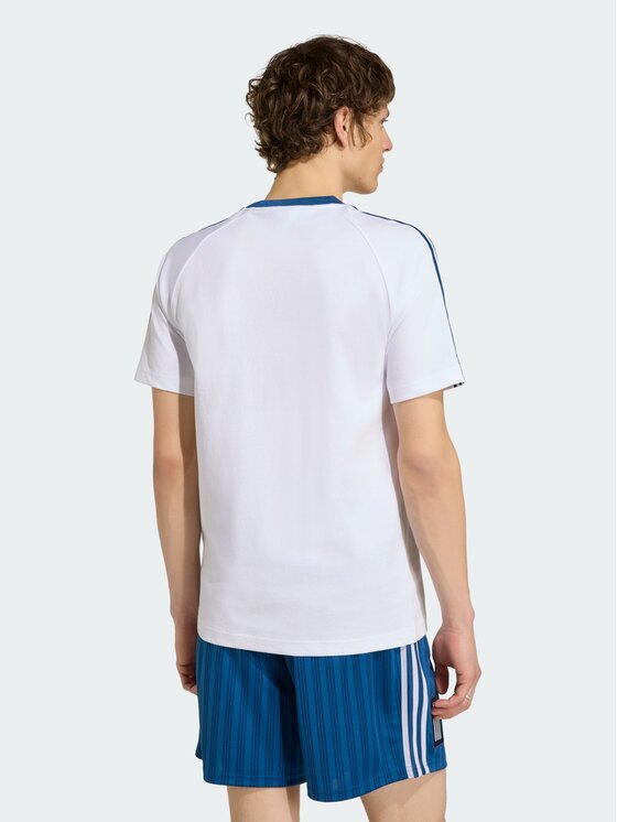 adidas adidas Koszulka techniczna 168832 Biały Slim Fit