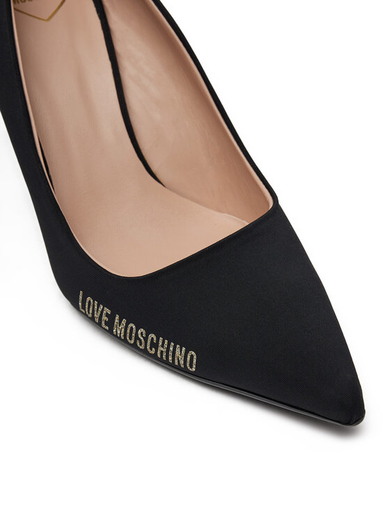 LOVE MOSCHINO LOVE MOSCHINO Pantofi cu toc subțire JA10059G1MIM0000 Negru